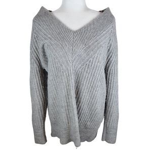 Banana Republic Knitted V-Neck Oversized Sweater